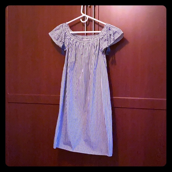 Pinstripe Elle Sasson Shift Dress 36/4 - Picture 3 of 11